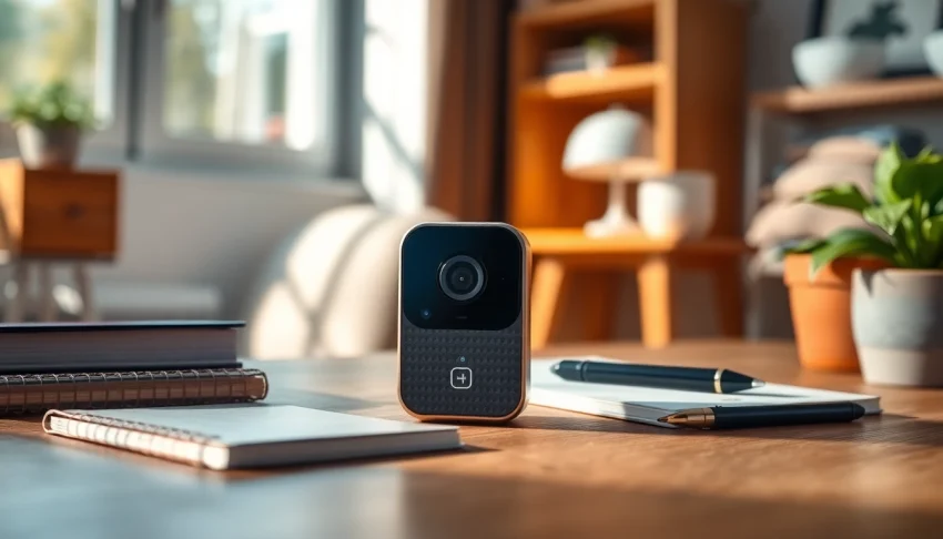 Capture high-quality video with a versatile mini cam designed for security and casual use.