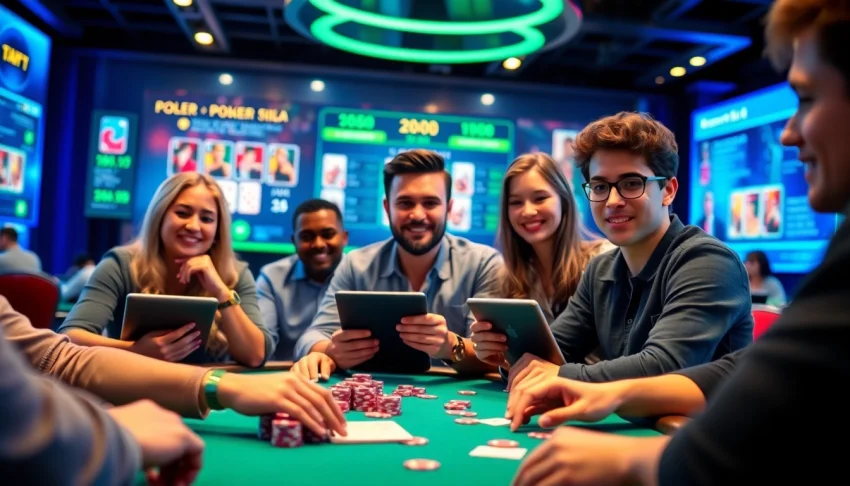 Experience Online poker kr ly with enthusiastic players and vibrant gameplay in an exciting digital setting.