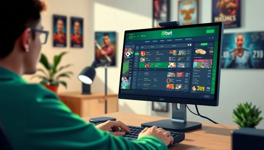 Engaging user experience on i9bet platform highlighting dynamic betting features.